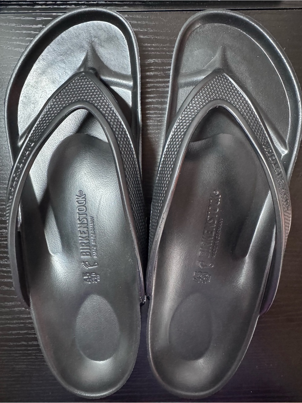 Birkenstock Honolulu EVA - Anthracite / 45 (US Men's 12-12.5